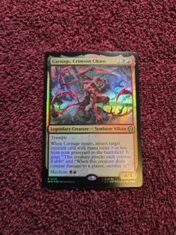 Carnage Crimson Chaos 0125 Foil Marvels Spider-Man - Image 1