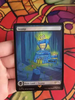 Swamp (1941) (Rainbow Foil) Secret Lair Drop MTG NM - Image 1
