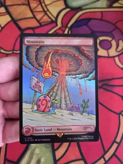 Mountain (1942) (Rainbow Foil) Secret Lair Drop MTG NM - Image 1
