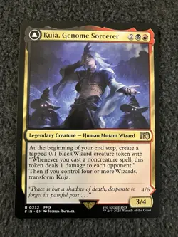 Magic The Gathering MTG - Kuja, Genome Sorcerer - FIN - Image 1