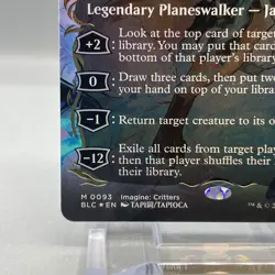 Jace, the Mind Sculptor (Borderless) (Raised Foil) Commander: Bloomburrow Foil - Image 4