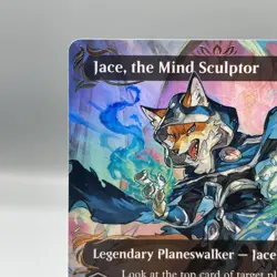 Jace, the Mind Sculptor (Borderless) (Raised Foil) Commander: Bloomburrow Foil - Image 5