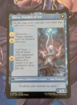 MTG Final Fantasy Rare JILL, SHIVA'S DOMINANT NM - Image 2