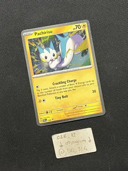 Pokemon Surging Sparks - Pachirisu - SVP 158 - COSMOS HOLO PROMO - M/NM - Image 3
