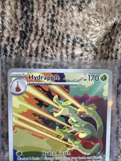 Pokemon TCG Hydrapple Art Rare Card 188/182 Sv10: Destined Rivals - Image 4