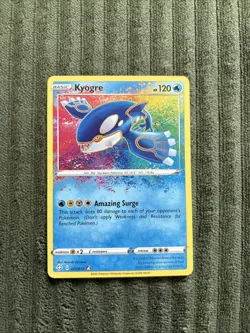 Pokemon TCG Kyogre Shining Fates 021/072 Holo Amazing Rare NM - Image 1