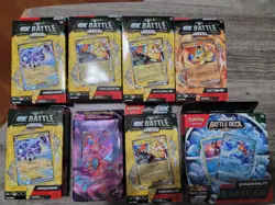 Pokemon Cards Battle Ex Decks lot - Image 1