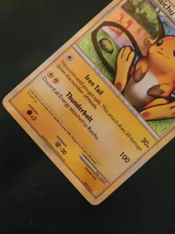 Pokemon HGSS - HeartGold SoulSilver - Raichu - 10/123 - Holo Rare - NM - Image 3