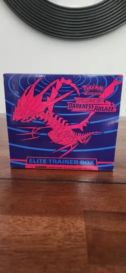 Pokemon TCG Sword And Shield Darkness Ablaze Elite Trainer Box ETB - Image 1