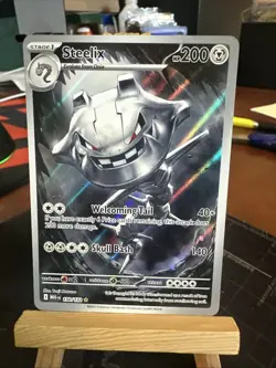 Pokemon TCG - STEELIX 150/132 - Mega Evolution - ILLUSTRATION RARE - Image 1