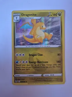 Pokemon TCG Silver Tempest Dragonite Rare Holo 131/195 - Image 1