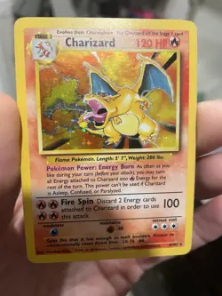 Pokemon TCG Charizard Base Set 4/102 Holo 1999-2000 Wizards Base Set... - Image 1