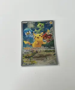 Pikachu - 027 Pokemon Trading Card Game Paldea Promo Card - Image 1