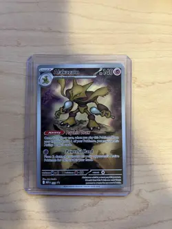 Alakazam 009 Black Star Promo Pokemon Mega Evolution ETB NM Ungraded - Image 1
