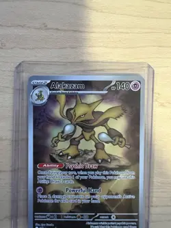 Alakazam 009 Black Star Promo Pokemon Mega Evolution ETB NM Ungraded - Image 2