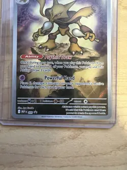 Alakazam 009 Black Star Promo Pokemon Mega Evolution ETB NM Ungraded - Image 3