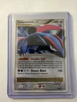 Pokemon Salamence LV.X Platinum Arceus 98/99 Holo Rare - Image 1