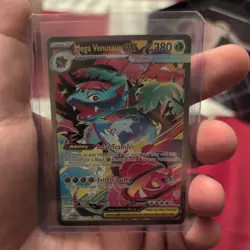 Pokemon Mega Venasaur EX SIR 177/132 Mega Evolutions Near Mint Prerelease - Image 1