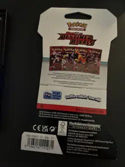 (VERY HEAVY) 32.99g Pokemon TCG Destined Rivals Sleeved Booster Pack (SEALED)✅ - Image 3