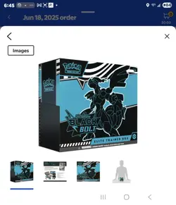 Pokemon TCG Scarlet & Violet 10.5 Black Bolt Elite Trainer Box Ships 07/18/2025 - Image 2
