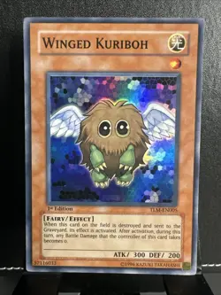 Yu-Gi-Oh Winged Kuriboh TLM-EN005 Super Rare 1st Edition - Image 1