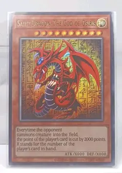 2024 YU-GI-OH! SAINT DRAGON-THE GOD OF OSIRIS - Image 1