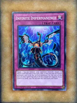 Yugioh Infinite Impermanence SR14-EN039 Common 1st Ed NM - Image 1