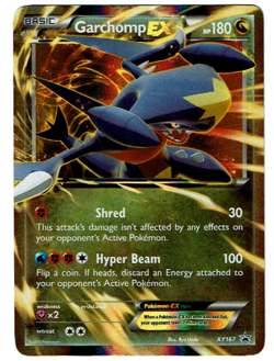 2016 Garchomp EX XY167 - NM NEAR MINT - XY Black Star Promo Holo Pokemon Card - Image 1