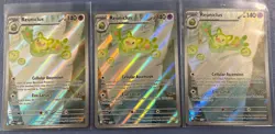 Pokemon Black Bolt Reuniclus Promo Card (Lot Of 3) - Image 2