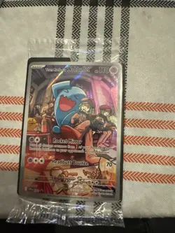 Team Rockets Wobbuffet Promo Card 203 Sealed Destined Rivals - Image 1