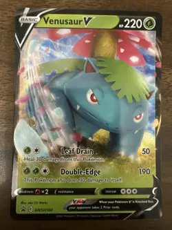Venusaur V - SWSH100 Near Mint SWSH: Sword & Shield Promo Cards Pokemon Shipnow - Image 1