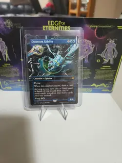 Quantum Riddler Borderless Edge of Eternities Non-Foil Card 305 - Image 1