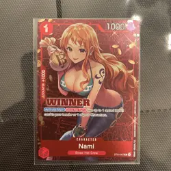 Nami (Tournament Pack Vol. 3) [Winner] ST01-007 One Piece Promotion Cards Foil - Image 1