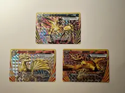 Pokemon XY Promo BREAK 3 Card Lot MP - Image 1