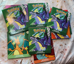 8 UNOPENED Pokemon Card Packs 2025 McDonald’s Happy Meal + 4 Empty Meal Boxes - Image 4
