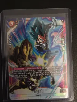 ✨Vegeta SR FB02-133 Secret Rare Alternate Art Dragon Ball Fusion World Card Eng - Image 1