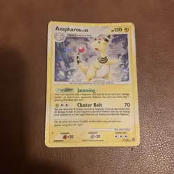 Pokemon TCG Ampharos Card Secret Wonders 1/132 Holo Rare - Image 1