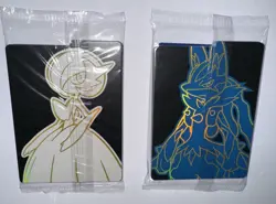 Pokemon Mega Evolution ETB Riolu and Alakazam Pokemon Center Promo Cards Sealed - Image 2