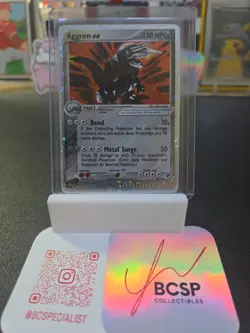 Aggron ex - 95/100 - Pokemon Ex Sandstorm Ultra Rare NM/LP Card - Image 3