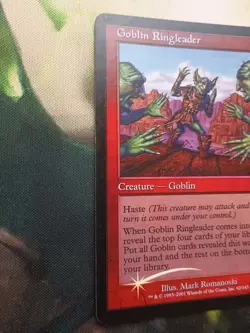 Magic The Gathering Goblin Ringleader - Foil APOCALYPSE LP MTG - Image 2