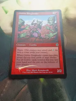 Magic The Gathering Goblin Ringleader - Foil APOCALYPSE LP MTG - Image 4
