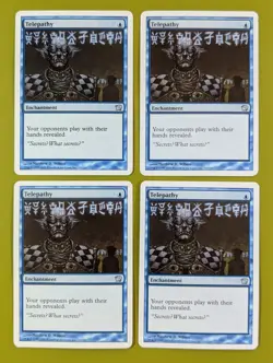 Telepathy x4 Ninth Edition 9th 4x Magic the Gathering MTG - Image 1