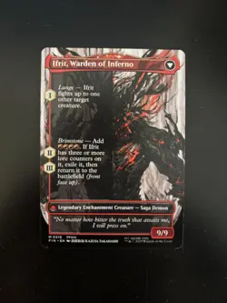 MTG - Clive, Ifrit's Dominant (Borderless) - Final Fantasy - Image 2