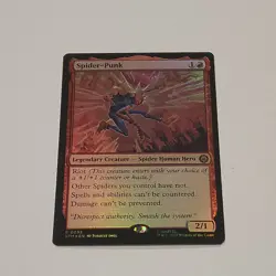 Spider-Punk (Foil) - 0092 - Marvel's Spider-Man MTG - NM/M - English - Image 1