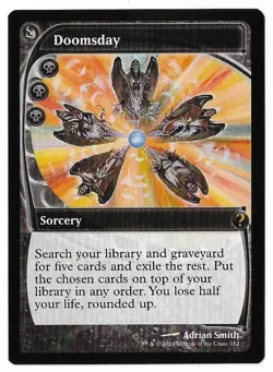 MTG Doomsday Future Sight Mystery Booster 2 (MB2) Mythic Magic #182 Unplayed - Image 1
