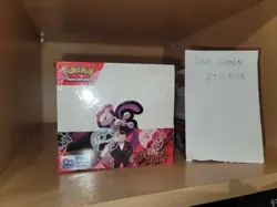Pokemon TCG Destined Rivals Booster Box SEALED - slight tear - Image 1