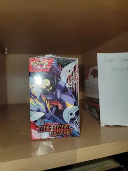 Pokemon TCG Destined Rivals Booster Box SEALED - slight tear - Image 2