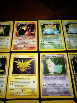 Heavily Played Wotc Pokemon Holo Lot. 15 Cards Total - Image 4