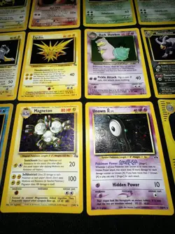 Heavily Played Wotc Pokemon Holo Lot. 15 Cards Total - Image 5