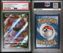 PSA 10 GEM MINT Granbull V 159/172 Brilliant Stars FA Ultra Rare Holo Pokemon - Image 3